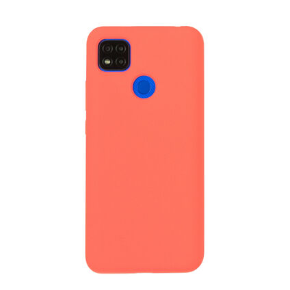 Фото Чехол для Xiaomi Redmi 9C бампер AT Silicone case (Коралловый)