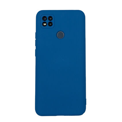 Фото Чехол для Xiaomi Redmi 9C бампер AT Silicone case (синий)