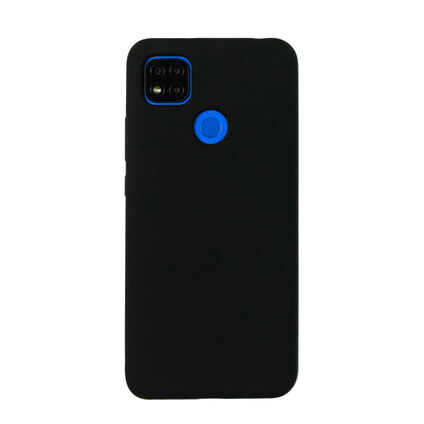 Фото Чехол для Xiaomi Redmi 9C бампер AT Silicone case (Черный)