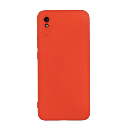 Фото Чехол для Xiaomi Redmi 9A бампер AT Silicone case (Красный)