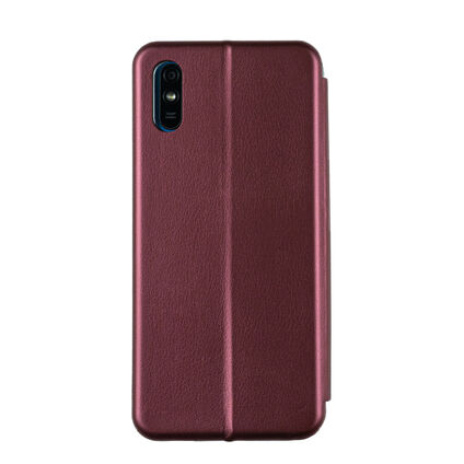 Фото Чехол для Xiaomi Redmi 9A книжкой АТ (Бордовый)