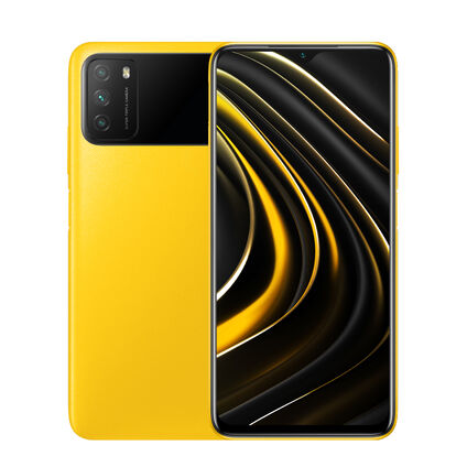 Фото Смартфон Poco M3 б/у (4/64 Желтый, Хорошее)