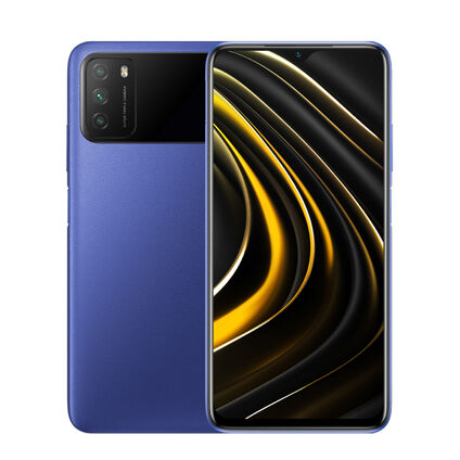 Фото Смартфон Poco M3 б/у (4/64 Синий, Отличное)