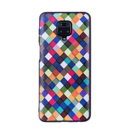 Фото Чехол для Xiaomi Redmi Note 9S/9 Pro бампер EXPERTS Florme (Разноцветный)