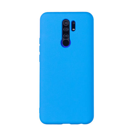 Фото Чехол для Xiaomi Redmi 9 бампер CASE Liquid (Голубой)