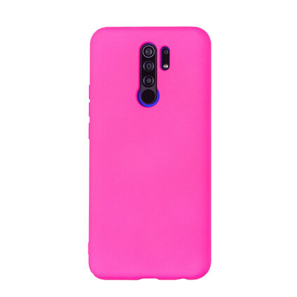 Фото Чехол для Xiaomi Redmi 9 бампер CASE Liquid (Розовый)