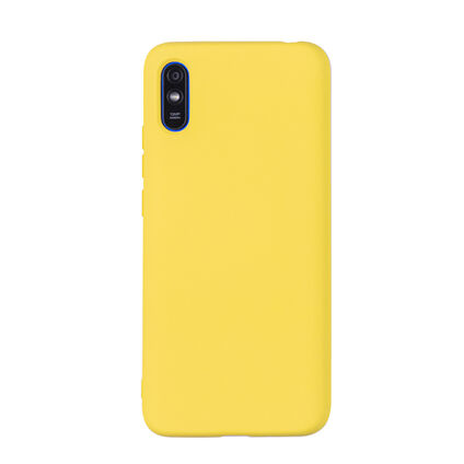 Фото Чехол для Xiaomi Redmi 9A бампер CASE Liquid (Желтый)