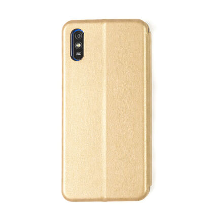 Фото Чехол для Xiaomi Redmi 9A книжкой Experts WINSHELL (Золотой)