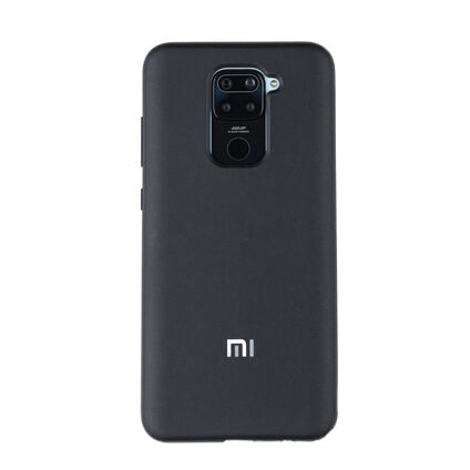 Фото Чехол для Xiaomi Redmi Note 9 бампер EXPERTS Soft touch (Черный)