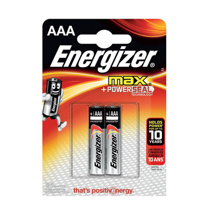 Фото Батарейки Energizer МАХ E92 AAA (2 шт)