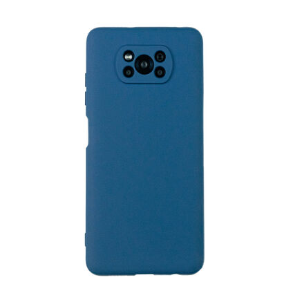 Фото Чехол для Xiaomi Pocophone X3 бампер AT Soft touch (Темно-синий)
