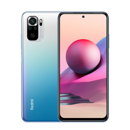 Фото Смартфон Xiaomi Redmi Note 10S б/у (6/64 Голубой с NFC, Хорошее)