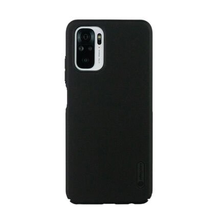 Фото Чехол для Xiaomi Redmi Note 10 бампер пластиковый Nillkin (Черный)