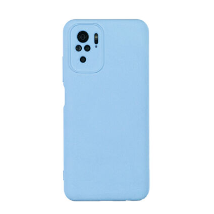 Фото Чехол для Xiaomi Redmi Note 10 бампер CASE Liquid (Голубой)