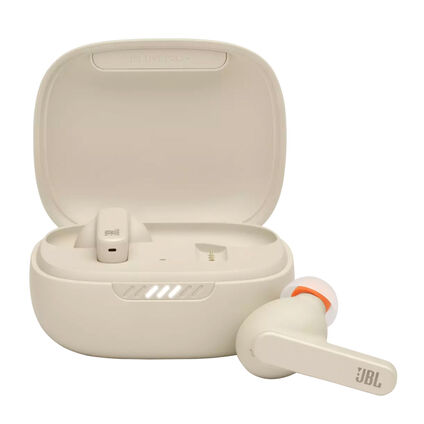 Фото Беспроводные Bluetooth наушники JBL Live Pro+ TWS (Бежевые)