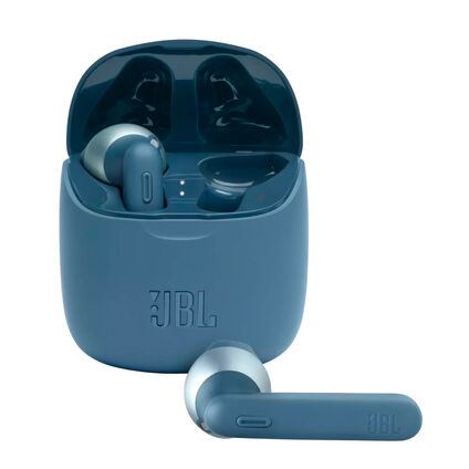 Фото Беспроводные Bluetooth наушники JBL Tune 225 TWS (Синие)
