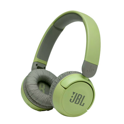 Фото Детские беспроводные Bluetooth наушники JBL JR 310 BT (Зеленые)