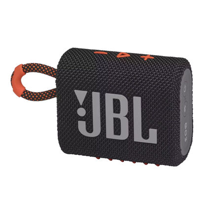 Фото Беспроводная Bluetooth колонка JBL Go 3 (Черно-оранжевая)