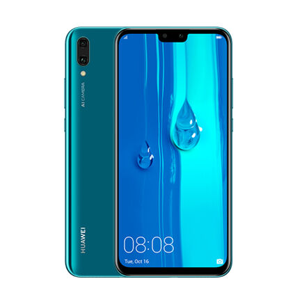 Фото Смартфон Huawei Y9 2019 б/у (6/128 Сапфировый синий, отличное состояние)