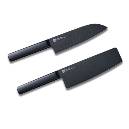 Фото Набор ножей из нержавеющей стали Huo Hou Black Non-stick Heat Knife HU0015