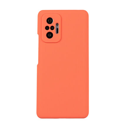 Фото Чехол для Xiaomi Redmi Note 10 Pro бампер АТ Silicone Case (Розово-красный)