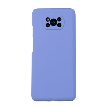 Фото Чехол для POCO X3/X3 Pro бампер АТ Silicone Case (Светло-фиолетовый)