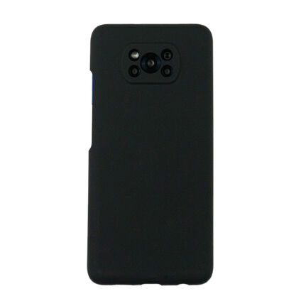 Фото Чехол для POCO X3/X3 Pro бампер АТ Silicone Case (Черный)