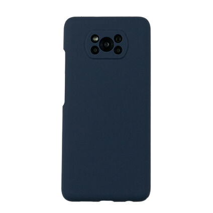 Фото Чехол для POCO X3/X3 Pro бампер АТ Silicone Case (Темно-синий)