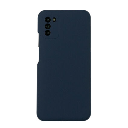 Фото Чехол для POCO M3 бампер АТ Silicone Case (Темно-синий)