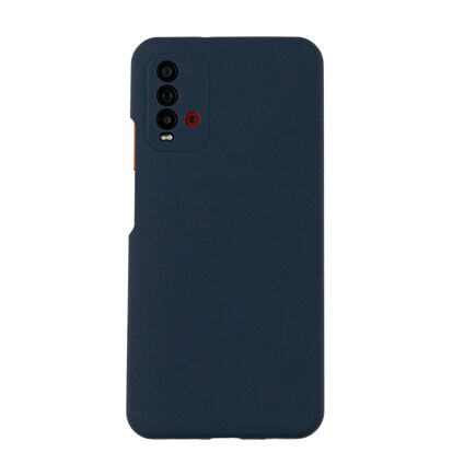 Фото Чехол для Xiaomi Redmi 9T бампер АТ Silicone Case (Темно-синий)