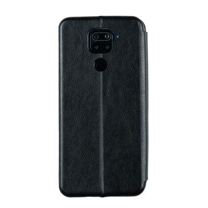 Фото Чехол для Xiaomi Redmi Note 9 книжкой AT (Черный)