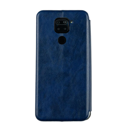 Фото Чехол для Xiaomi Redmi Note 9 книжкой AT (Темно-синий)