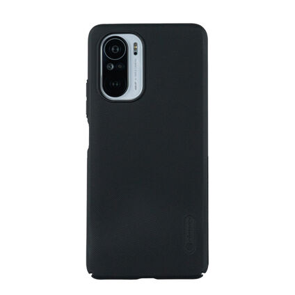 Фото Чехол для POCO F3 бампер пластиковый Nillkin (Черный)