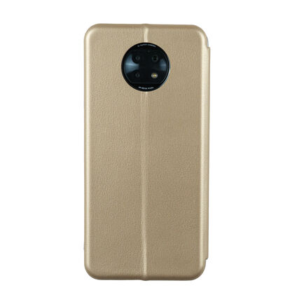 Фото Чехол для Xiaomi Redmi Note 9T книжкой АТ (Золотой)