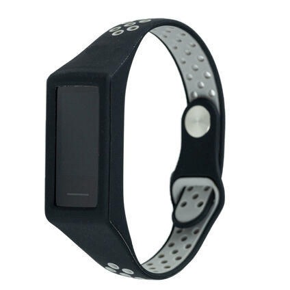 Фото Ремешок для Xiaomi Redmi Band/4С Sport (Черно-серый)