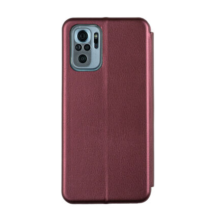 Фото Чехол для Xiaomi Redmi Note 10/10S книжкой АТ (Бордовый)