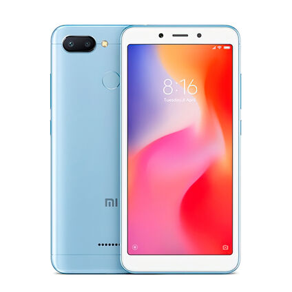 Фото Смартфон Xiaomi Redmi 6 б/у (4/64 Синий, отличное)