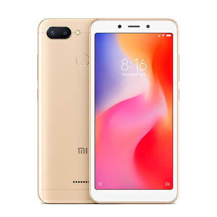 Фото Смартфон Xiaomi Redmi 6 б/у (3/64 Золотой, хорошее)