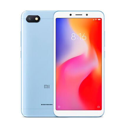 Фото Смартфон Xiaomi Redmi 6A б/у (2/16 Синий, отличное)