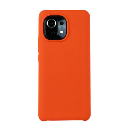 Фото Чехол для Xiaomi Mi 11 бампер АТ Silicone Case (Красный)