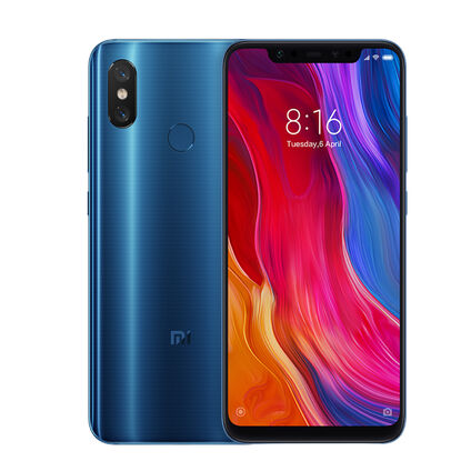 Фото Смартфон Xiaomi Mi 8 б/у (6/64 Синий, Отличное)