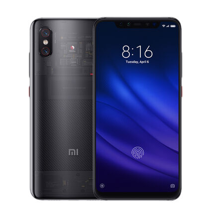 Фото Смартфон Xiaomi Mi 8 Pro б/у (6/128 Прозрачный титан, Отличное)