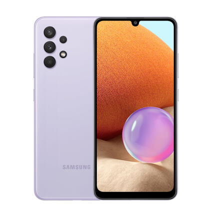 Фото Смартфон Samsung Galaxy A32 б/у (4/128 Фиолетовый, хорошее состояние)