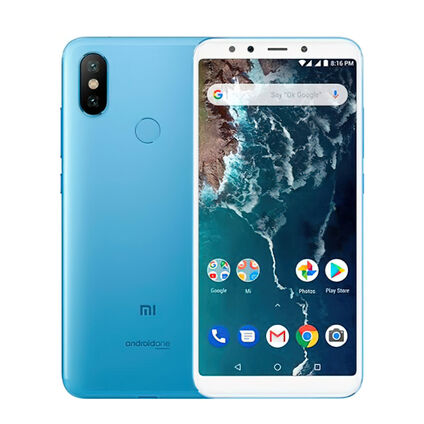 Фото Смартфон Xiaomi Mi A2 б/у (4/32 Синий, хорошее)