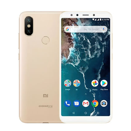Фото Смартфон Xiaomi Mi A2 б/у (4/64 Золотой, хорошее)