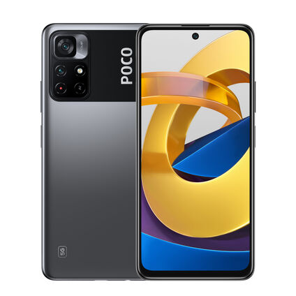 Фото Смартфон POCO M4 Pro 5G б/у (4/64 Черный, отличное)