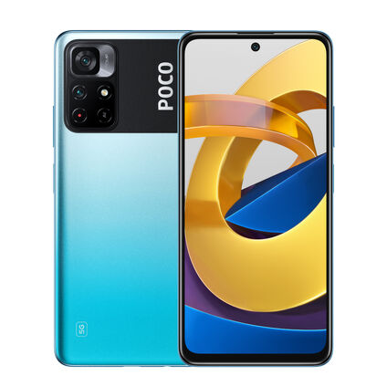 Фото Смартфон POCO M4 Pro 5G б/у (6/128 Синий, отличное)