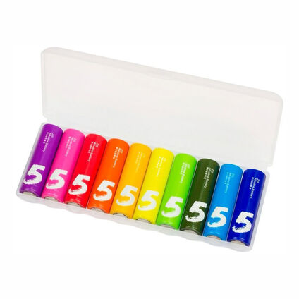 Фото Батарейки алкалиновые ZMI Rainbow ZI5 AA (10 шт)