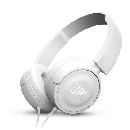 Фото Проводные накладные наушники JBL T450 (Белые)