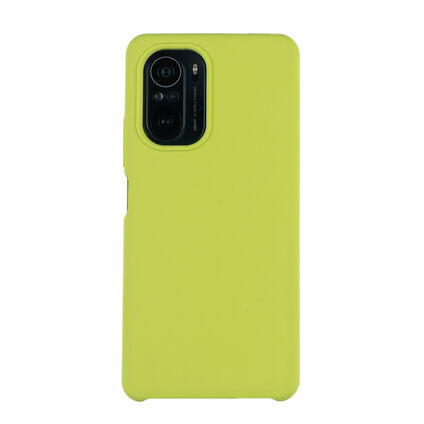 Фото Чехол для POCO F3 бампер АТ Silicone Case (Зеленый)
